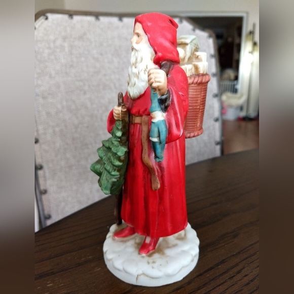 Rare Retired Vintage 1987 The Gifted Line, John Grossman Santa Figurine Enesco - Picture 6 of 9